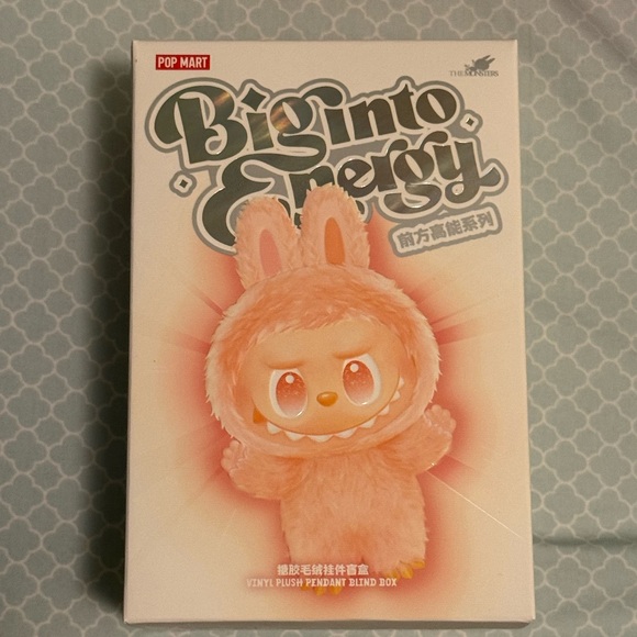 Pop Mart Labubu Big Into Energy Vinyl Plush Pendant Blind Box - Picture 1 of 4